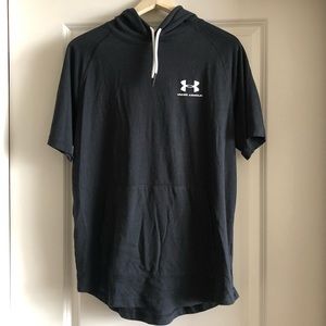 Short sleeve sweatshirt